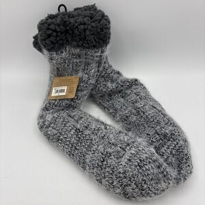 Frye and Co Home Socks Womens Size 5 - 10 Ash Gray Soft Cozy Lounge